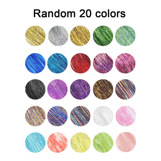 Sparkle Hair Tinsel Heat Resistant