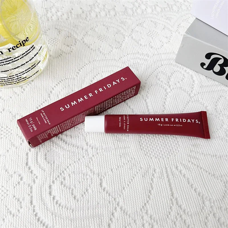 Summer Fridays Iced Coffee Lip Balm Mini Lip Gloss Set New Moisturizing Transparent Smooth Soft Tube Mirror Lipstick Lip Makeup