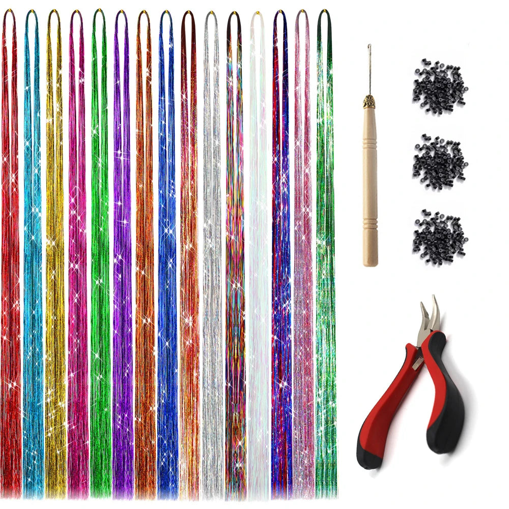 Sparkle Hair Tinsel Heat Resistant