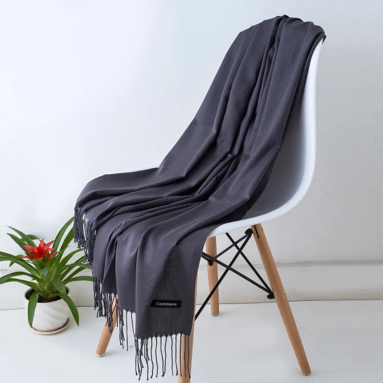 Women's Pashmina Scarf Shawls Soft Cashmere feeling z