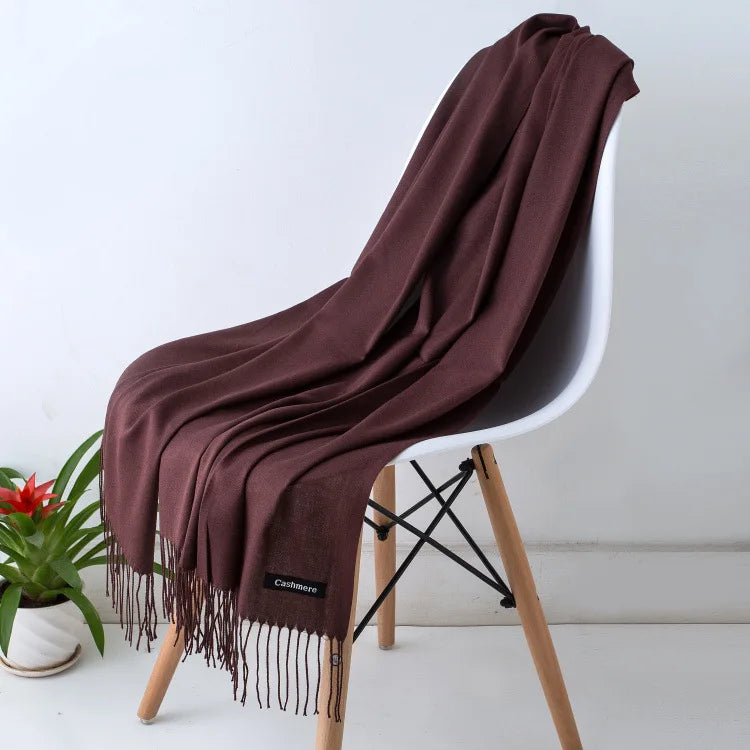 Women's Pashmina Scarf Shawls Soft Cashmere feeling z