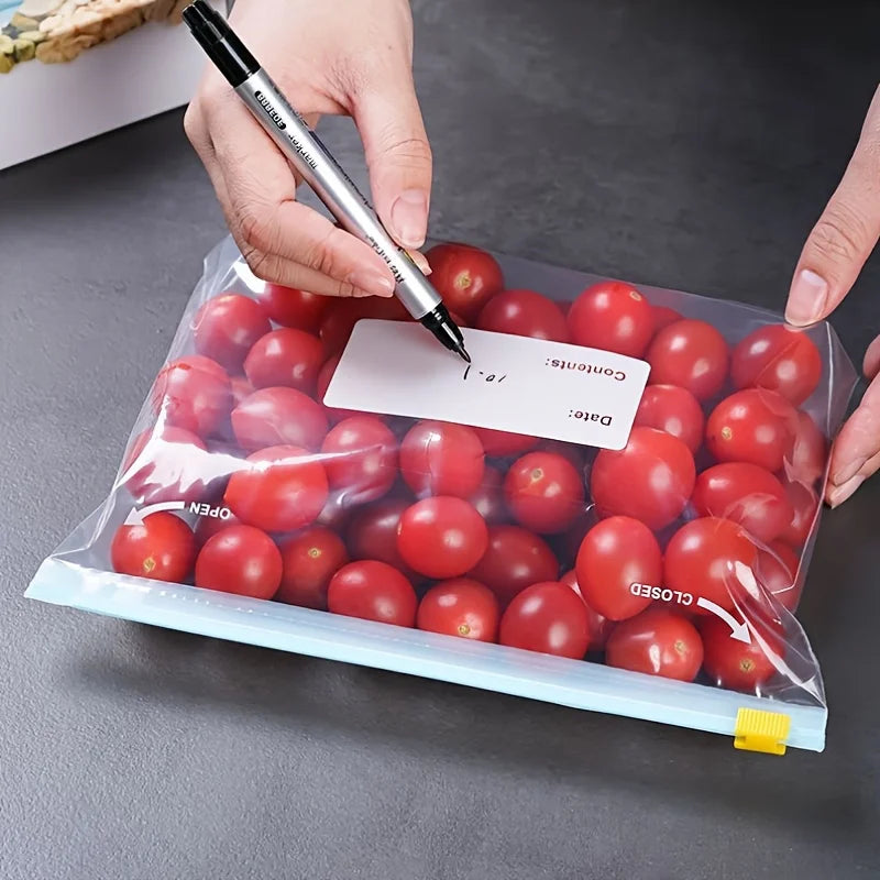 45 Pcs Airtight Food Storage Bags,Zippered Bag