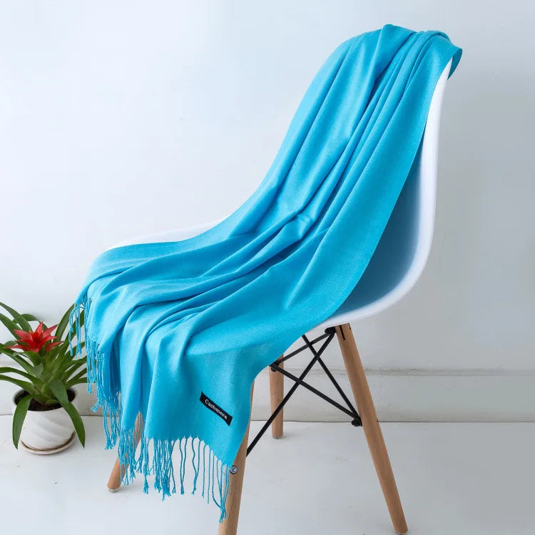 Women's Pashmina Scarf Shawls Soft Cashmere feeling z