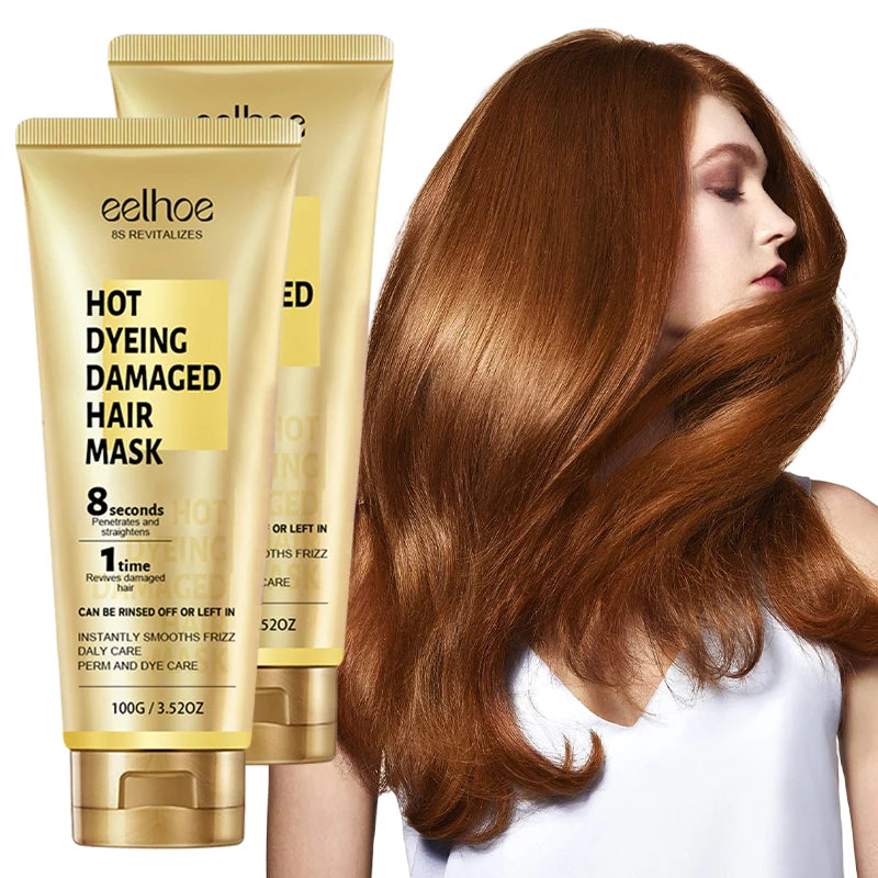 Keratin Hair Mask – 5 Seconds Fast Repairing Frizz Dry Hair Anti Rolling Nourishment