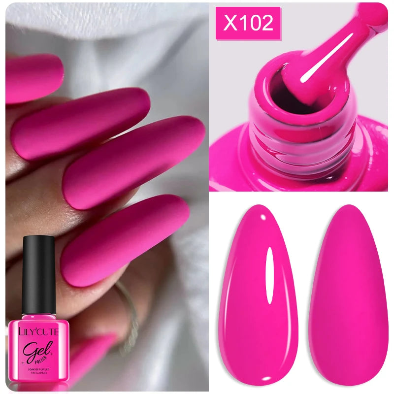 LILYCUTE 7ml Peel-Off Base Gel Nail Polish – Clear UV Gel