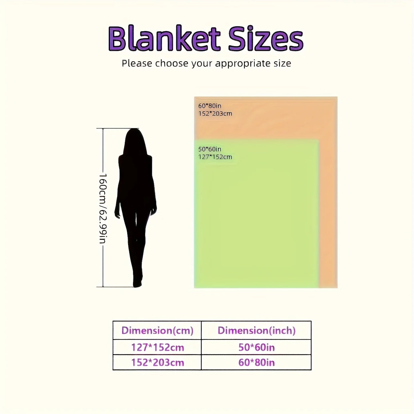 Cozy Plush Throw Blanket -  Comfortable Imitation Rabbit Hair