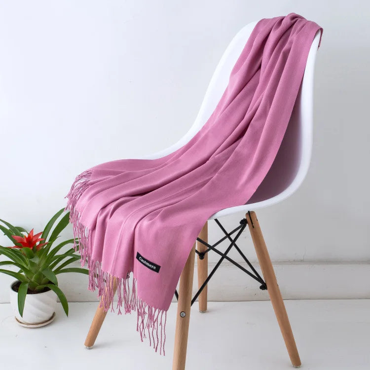 Women's Pashmina Scarf Shawls Soft Cashmere feeling z