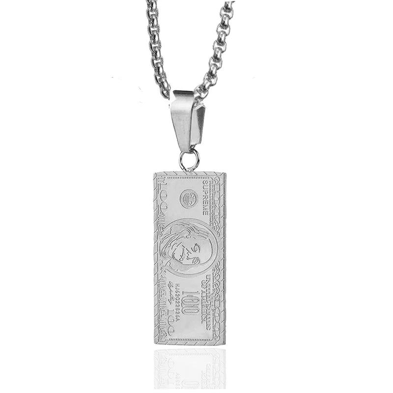 Hip-hop Accessories Party Gifts Dollar Pendant