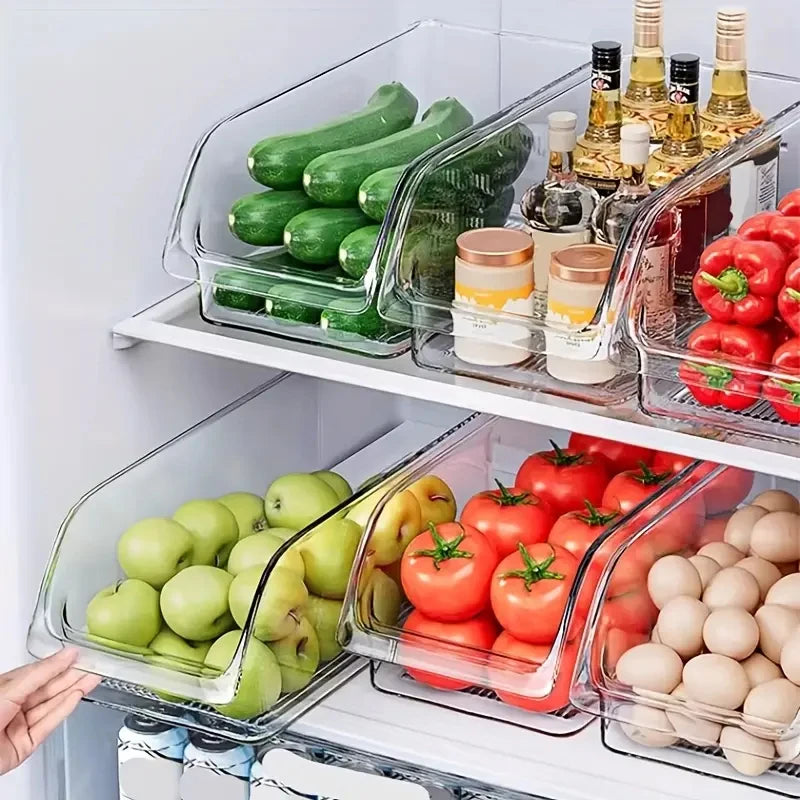 Refrigerator Organizer Bins Soda Cans Dispenser Beverage Bottle Holder Fridge Organizer Pantry Organizer kitchen Storage Rack