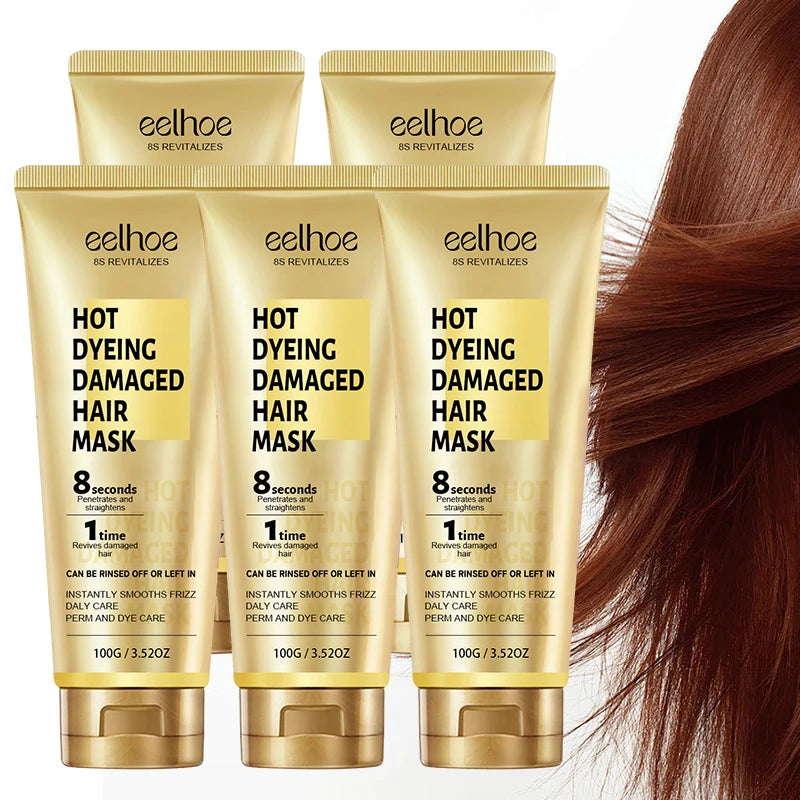 Keratin Hair Mask – 5 Seconds Fast Repairing Frizz Dry Hair Anti Rolling Nourishment