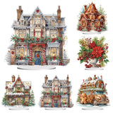 Special Shape Diamond Painting Table Decor Diamond Art Table Decor Christmas Crystal Painting Desktop Kit Gift for Christmas