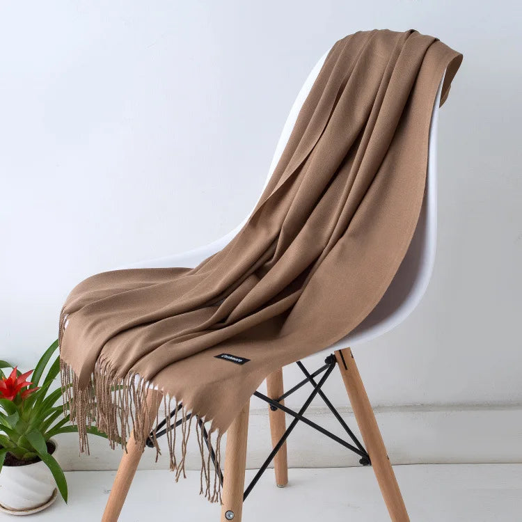 Women's Pashmina Scarf Shawls Soft Cashmere feeling z