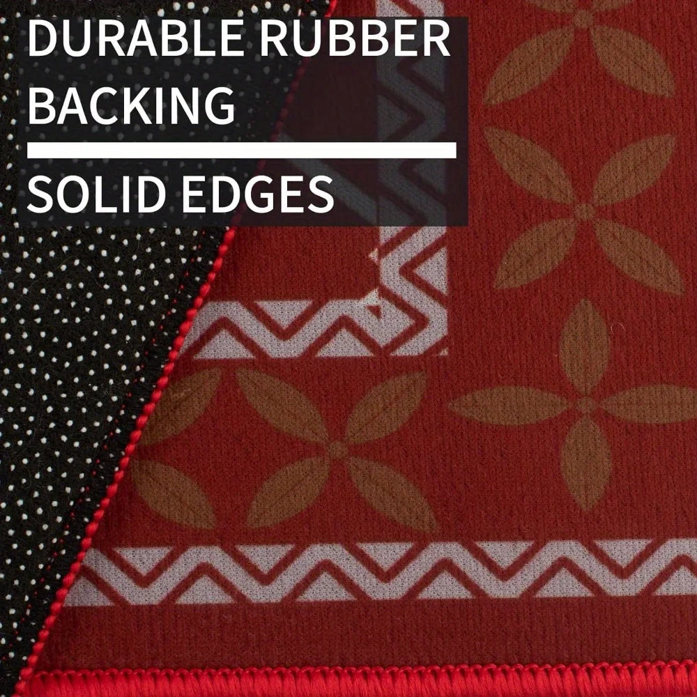 Cushioned Kitchen Rugs Non-Skid Waterproof Kitchen Mats and Rugs Comfort Standing Mat 19.7 X 31.5”+19.7 X 47.2”,