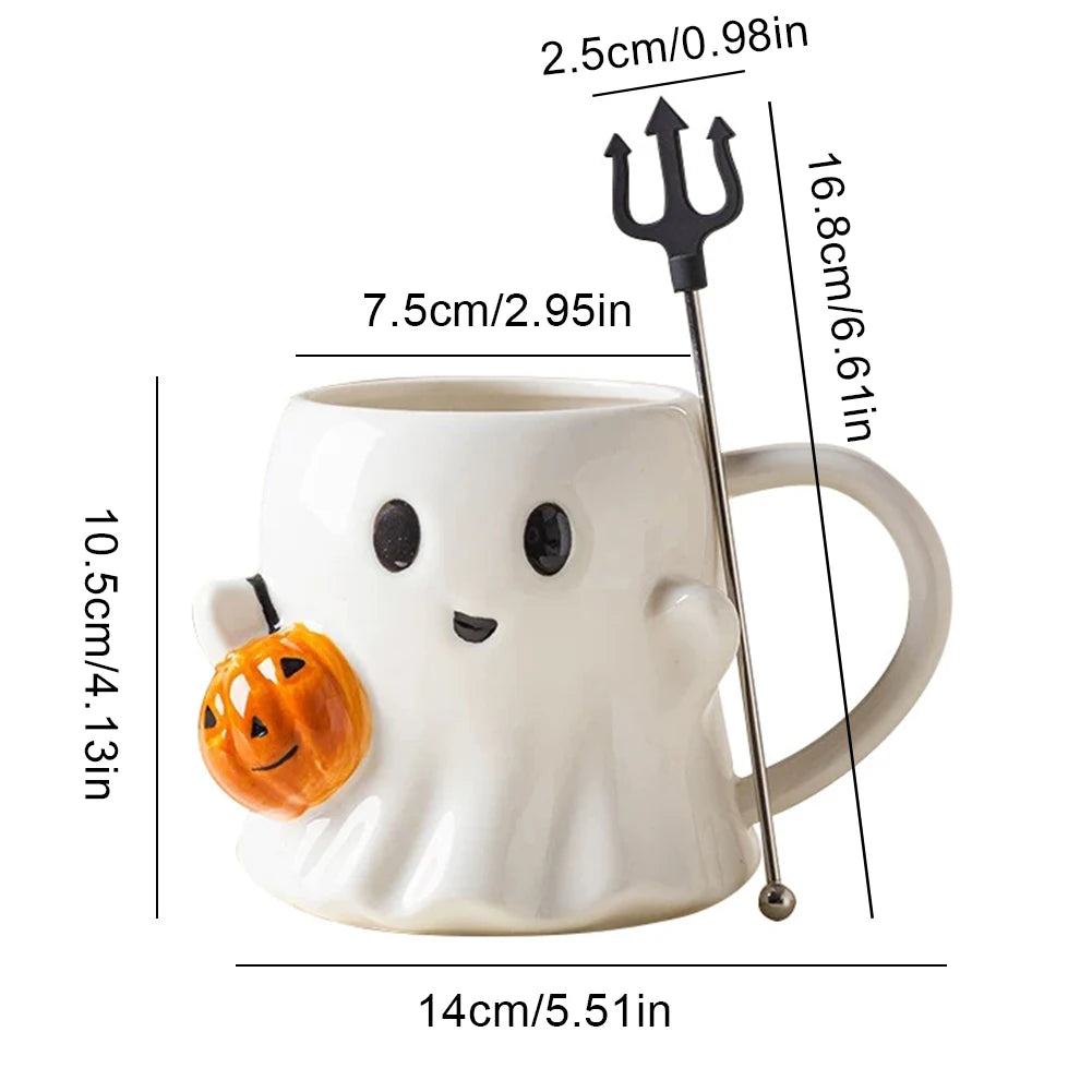 Halloween Ghost Coffee Mug