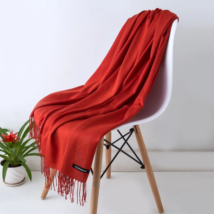 Women's Pashmina Scarf Shawls Soft Cashmere feeling z