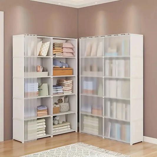 6 Layers Dustproof Simple Wardrobe Organizer