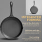 Multi-Size Cast Iron Skillets Set - 6-Inch, 8-Inch, 9-Inch,10-Inch Frying Pans for Every Recipe
