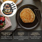 Multi-Size Cast Iron Skillets Set - 6-Inch, 8-Inch, 9-Inch,10-Inch Frying Pans for Every Recipe