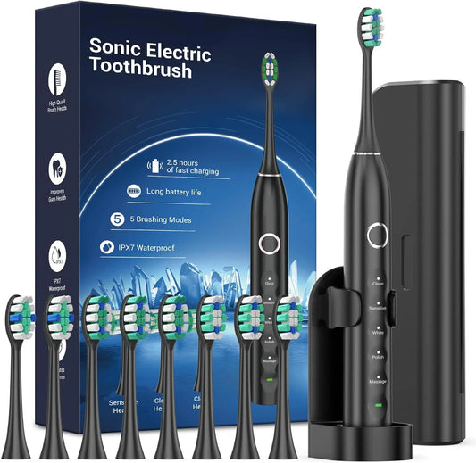 Rtauys S5 Upgraded Sonic Electric Toothbrush – Superior Cleaning for Adults & Kids 12+