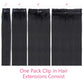 Straight Clip-in Hair Extensions – 100% Remy Human Hair (8 Pcs, 120g)