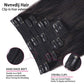 Straight Clip-in Hair Extensions – 100% Remy Human Hair (8 Pcs, 120g)