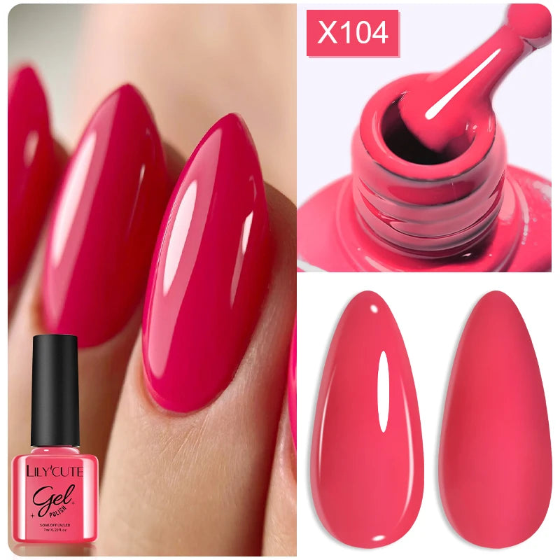 LILYCUTE 7ml Peel-Off Base Gel Nail Polish – Clear UV Gel