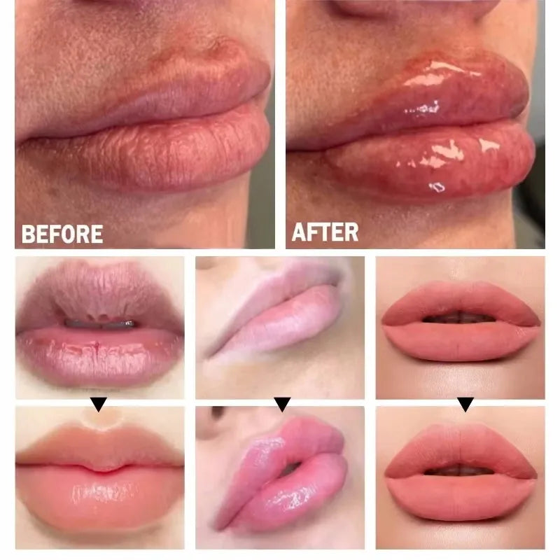 Instant Lip Plumping Essential Oil Nourishing Antiwrinkle Moisturising Sexy Lip Care Ultimate Plumping Lip Gloss Serum Cosmetics