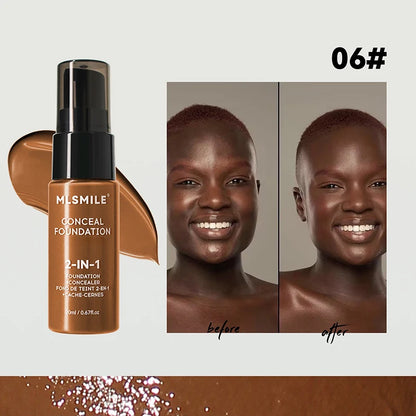 Oil-Control Matte BB Cream & Foundation – Full Coverage, Waterproof