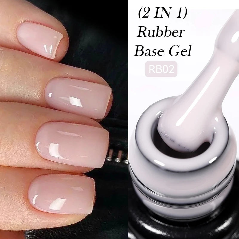 LILYCUTE 7ml Peel-Off Base Gel Nail Polish – Clear UV Gel