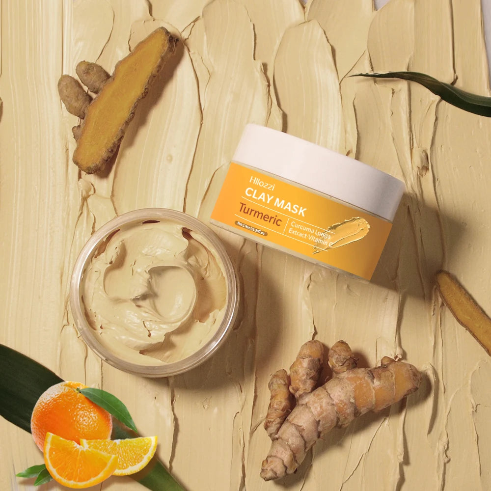 Turmeric Clay Mask – Deep Cleansing & Brightening Facial Treatment