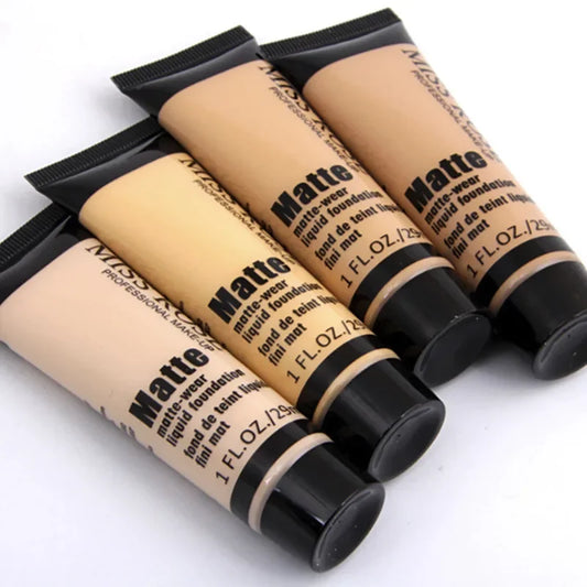 Professional Matte Liquid Foundation – Waterproof & Full-Coverage