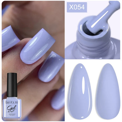 LILYCUTE 7ml Peel-Off Base Gel Nail Polish – Clear UV Gel