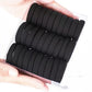 50/100pcs Black Hair Bands for Men Women Girls Hairband High Elastic Rubber Band Hair Ties Ponytail Holder Scrunchies Accessorie