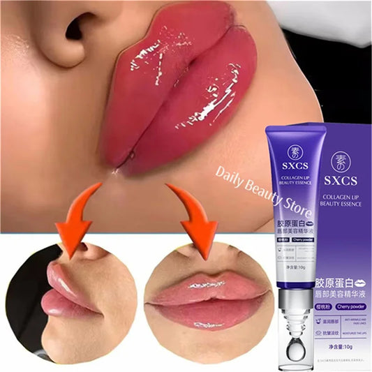 Instant Lip Plumping Essential Oil Nourishing Antiwrinkle Moisturising Sexy Lip Care Ultimate Plumping Lip Gloss Serum Cosmetics