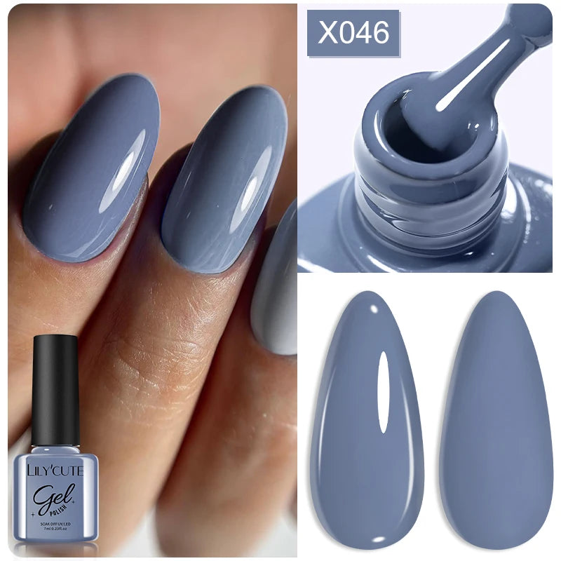 LILYCUTE 7ml Peel-Off Base Gel Nail Polish – Clear UV Gel