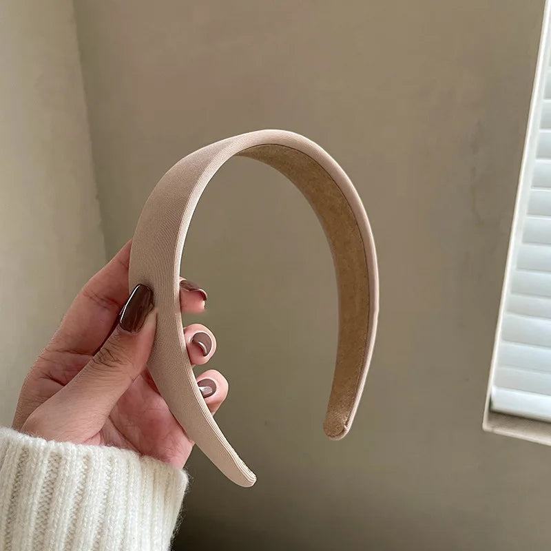 Elegant Wide-Rimmed Hair Binding Band – Summer Design