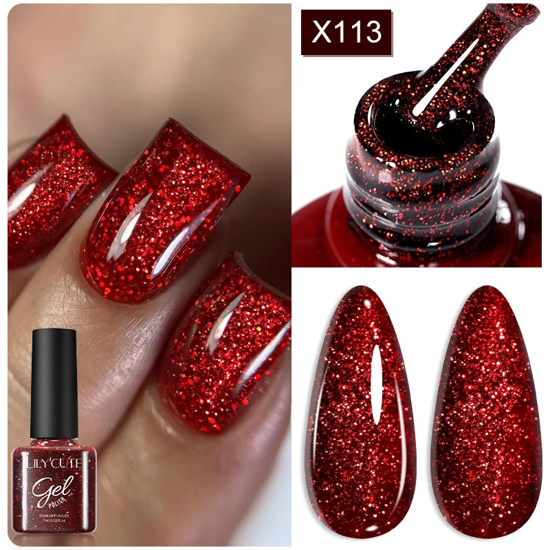 LILYCUTE 7ml Peel-Off Base Gel Nail Polish – Clear UV Gel
