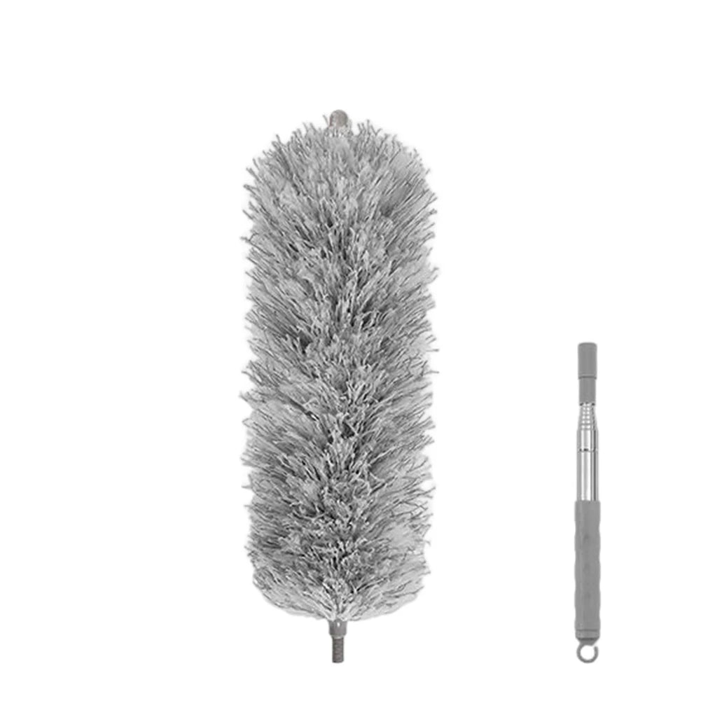 Flexible Dust Brush Multifunctional Cleaning Brush Household Tools Long Handle Lightweight for Furniture Bottom Fur Hair