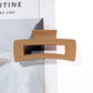 4Pcs/Set Women Girls Claw Clips Coffee Black Hair Claw Nonslip Crab Hairpins Barrette Fashion Hair Accessories Gifts