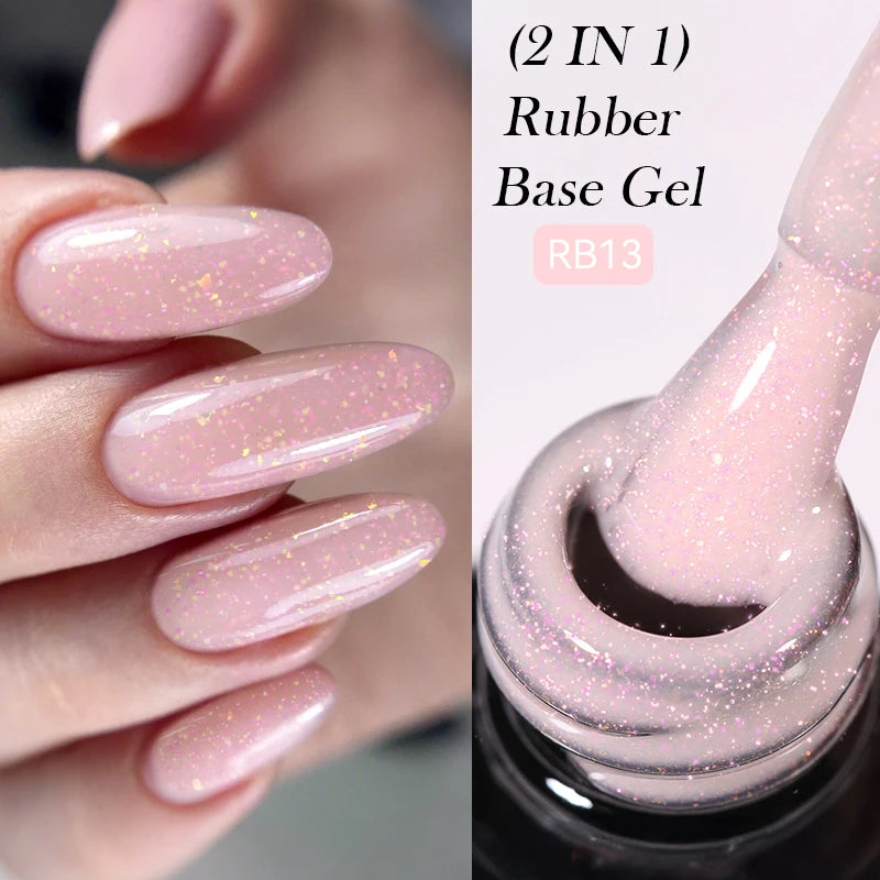 LILYCUTE 7ml Peel-Off Base Gel Nail Polish – Clear UV Gel