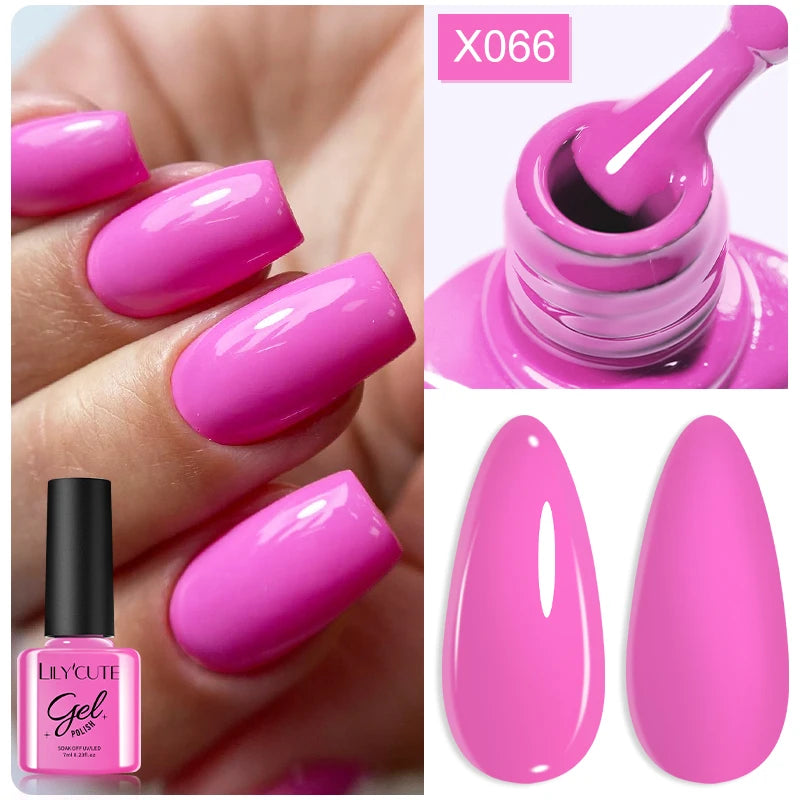 LILYCUTE 7ml Peel-Off Base Gel Nail Polish – Clear UV Gel