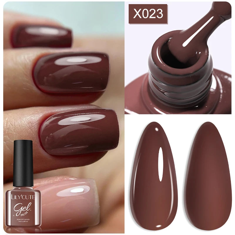 LILYCUTE 7ml Peel-Off Base Gel Nail Polish – Clear UV Gel