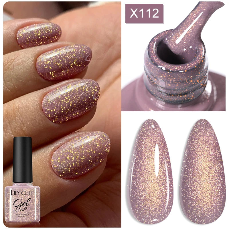 LILYCUTE 7ml Peel-Off Base Gel Nail Polish – Clear UV Gel