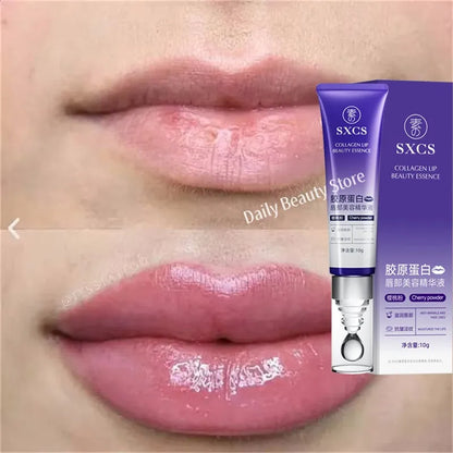 Instant Lip Plumping Essential Oil Nourishing Antiwrinkle Moisturising Sexy Lip Care Ultimate Plumping Lip Gloss Serum Cosmetics