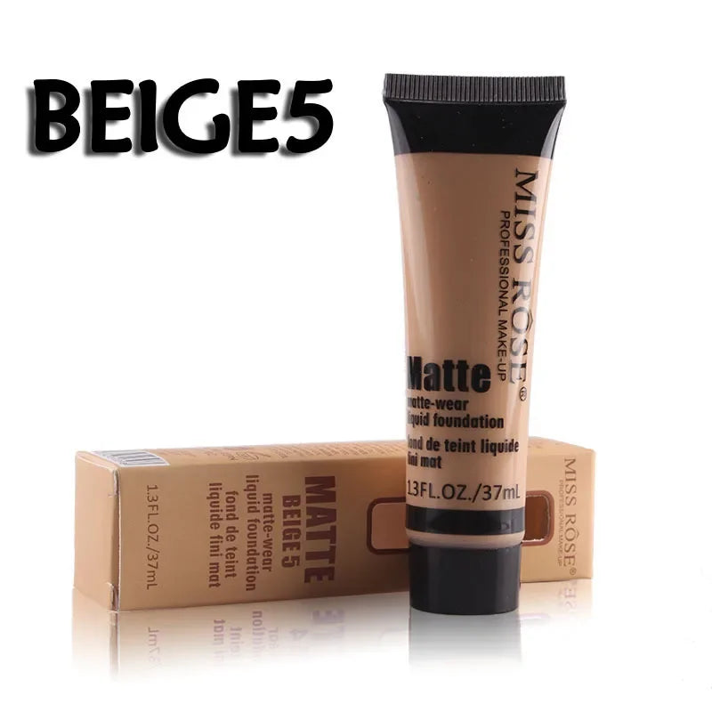 Professional Matte Liquid Foundation – Waterproof & Full-Coverage