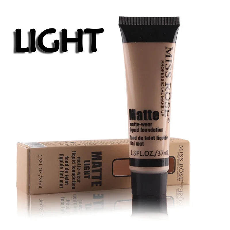 Professional Matte Liquid Foundation – Waterproof & Full-Coverage