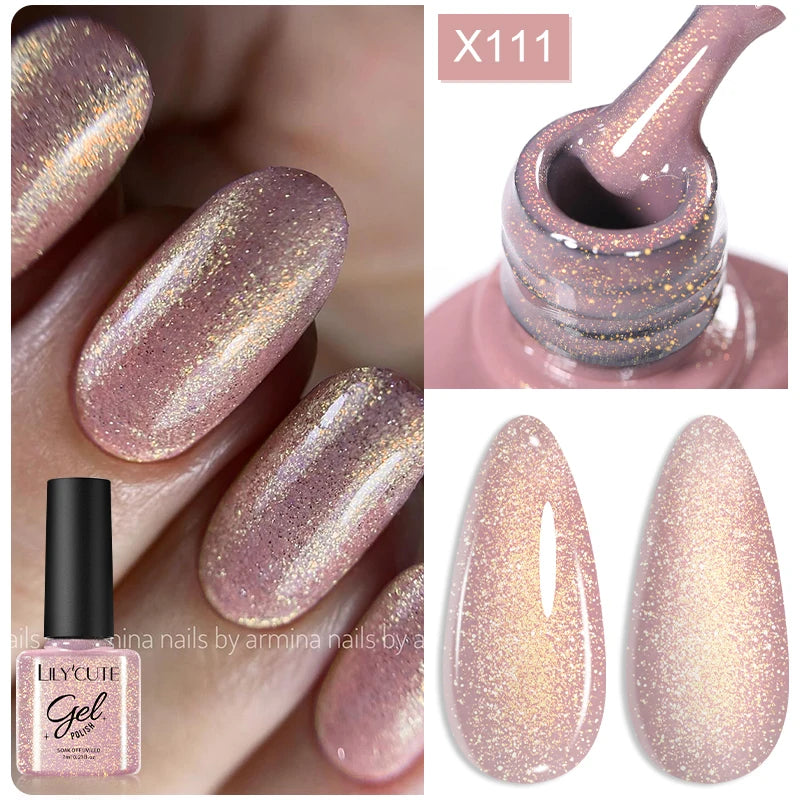 LILYCUTE 7ml Peel-Off Base Gel Nail Polish – Clear UV Gel