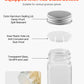 SucceBuy Spice Rack Organizer for Cabinet with 36/72 Empty Spice Jars Lids Spice Labels and Funnel Complete Seasoning Organizer