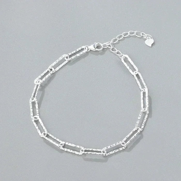 Niche Design Star Chain Tassel Bracelet for Women Fantasy Blue Crystal Beads Elastic Rope Bracelet Best Friend Jewelry Gifts