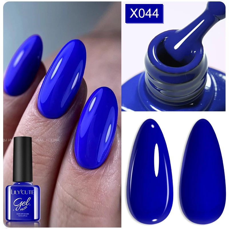 LILYCUTE 7ml Peel-Off Base Gel Nail Polish – Clear UV Gel